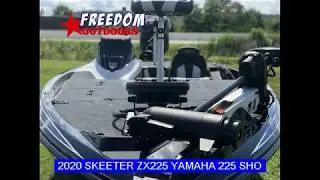 2020 SKEETER ZX225 YAMAHA 225 SHO Stock Number SK299
