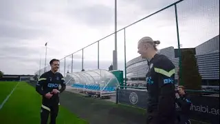 Haaland & Grealish mimics John Stones Yorkshire accent 🤣🤣 #haaland #mancity #footballgossips