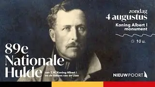89e Nationale Hulde aan Z.M. Koning Albert I en de Helden van de IJzer