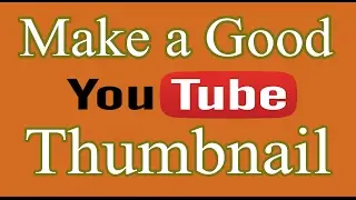 Photoshop Tutorial   How to Make a Good Custom YouTube Thumbnail