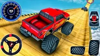 Monster Truck Stunt Racing 3D - Extreme Mega Ramp Monster Truck Simulator - Android Gameplay