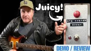 OTB Custom Boost Demo / Review. Hand-wired Boutique Guitar Pedal. Guitar Daily Ep 321