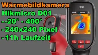 TEST - Hikmicro D01 - Thermal camera #hikmicro #thermalcamera