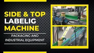 Labeling machine - side and top labeling machine - filling line