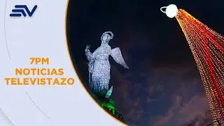 Encendido del pesebre de el Panecillo en Quito | Televistazo | Ecuavisa