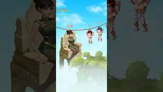 ヒーローウォーズ：レベル915の彼女、もう人間じゃない😨 #games #gaming