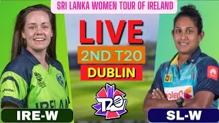 Live: Sri Lanka Women vs Ireland Women - 2nd T20 Match | SL W vs IRE W Live Scores