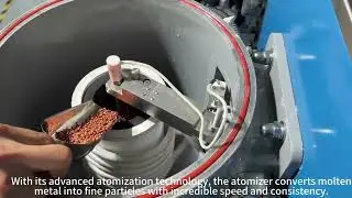 Metal powder water atomizer for precious metals