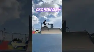 Feeble stall on ramp #skateordie #rampskating #Tammyskatepark #Tammy #tamaracskatepark