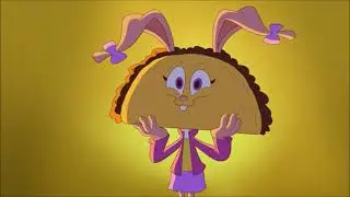 Patrick Star's Reaction to Babs Bunny's Taco Face