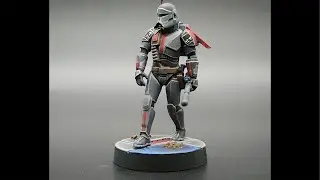 Painting  crosshair LIVE 🎯 The Deadliest Bad Batch Leader in Star Wars: Legion! 😱🔥