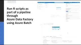 Run&nbsp;R&nbsp;scripts as part of a pipeline through Azure Data Factory using Azure Batch
