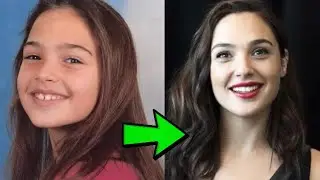 Beautiful Face Evolution of Gal Gadot Then and Now