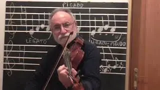 Clases de violín para principiantes (14).  Prof. JOAQUÍN BP