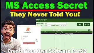 You are Using MS Access Wrong! Hidden Fixes for Password & ListBox Editing 🚫🔒