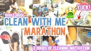 CLEAN WITH ME MARATHON 2020 // 2 HOURS OF SPEED CLEANING MOTIVATION // EXTREME CLEANING MOTIVATION
