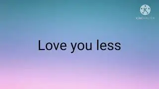 Marcus & Martinus - Love you less (Lyrics)