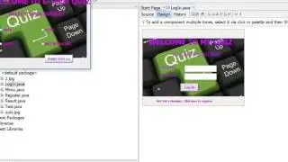 Test Quiz, Online Examination  Project in Java
