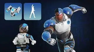 CYBORG FROM TEEN TITANS IS IN FORTNITE NOW!! #fortnite #cyborg #teentitans #teentitansgo