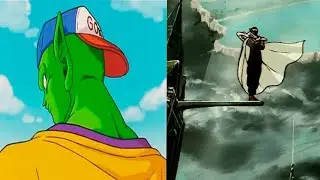 Piccolo farmeando aura