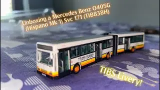 Unboxing vid! Mercedes Benz O405G (Hispano Mk 1) Svc 171 (TIB838H)