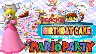 ASM: Торт ко дню рождения Пич!! Геймплей Mario Party N64!!