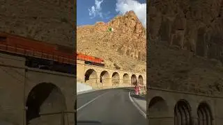 El Kantrara, Biskra, Algeria 🚂🏜🇩🇿 #shorts #railways #train #nature #travel #desert #Algeria #biskra