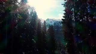 Val di Fiemme, drone shoots