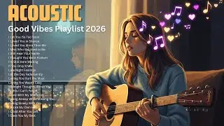 Good Vibes Playlist 2026 🎶💕 | English Acoustic Song | Viral TikTok Song 2026, Alan Walker, Adele