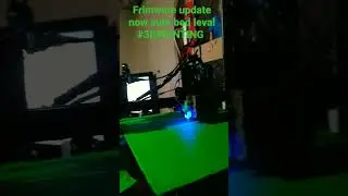 upgraded to the latest firmware on a cr-10s auto bed level King