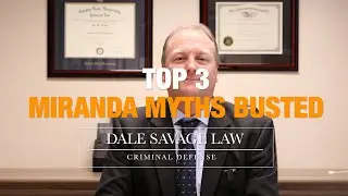 Miranda Myths | Charleston, SC Criminal Defense Attorney