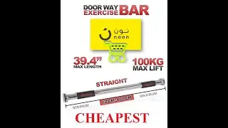 REVIEW: How to Mount Door Pull up Bar on Door Frame | Home Gym | Kids Height Increase Exercise