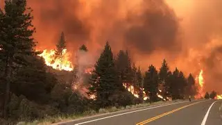 Major Wildfires Burning in American West Cause Smoky Skies