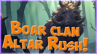 Boar clan Altar Rush! | Boar clan in 3v3 | Northgard