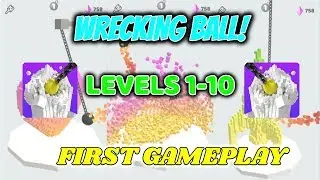 SATISFYING GAME WRECKING BALL! | (IOS & Android)