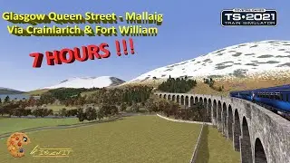Train Simulator 2021 | AP Class 156 | Glasgow Queen Street to Mallaig Via Crianlarich & Fort William