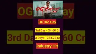 They Call Him OG Movie 3rd Day Box Office Collection - movie fdfs