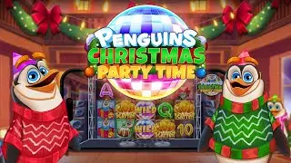 🐧 PENGUINS CHRISTMAS PARTY TIME (PRAGMATIC PLAY) 🐧 MAX WIN! 🐧 NEW SLOT! 🐧