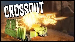 Crossout - The DOOM BOX DUAL CANNON TANK - Let's Play Crossout Gameplay