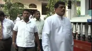 Opening ceremony of  Dhamma research center at the Sri Sudharshana Dharma Nikethanaya