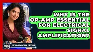 Why Is The Op-Amp Essential For Electrical Signal Amplification? - Electrical Engineering Essentials