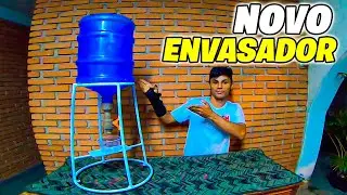 NOVO ENVASADOR PARA SABÃO EM PASTA CASEIRO