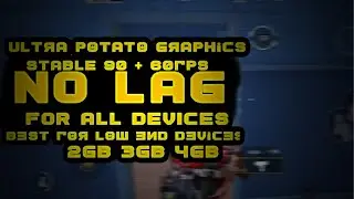 HOW TO FIX LAG AND RENDERING IN PUBG MOBILE ( GAME BOOSTER )GET STABLE 90-60 fps PERMANENT LAG FIX