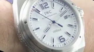 IWC Ingenieur “Mission Earth” Plastiki Edition IW3236-08 Luxury Watch Review