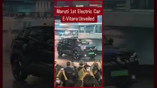 Maruti Suzuki's First electric car, 'e - Vitara' Suv Unveiled