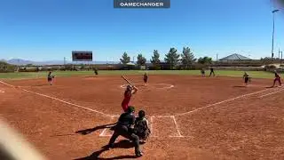Hitting Single vs Nation Softball 11 2025