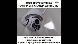 C&acirc;mera de vigil&acirc;ncia WiFi - Sem fio - CamSafe&trade;
