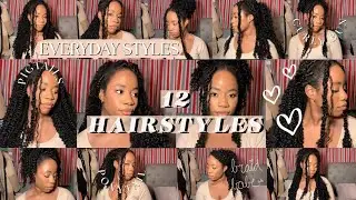 12 Ways to Style Passion Twists | Hair Tutorial #twists #hairstyles