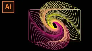 Geometric Line Art Tutorial | Adobe Illustrator