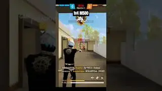 1v4 M500 #freefiremax #gareenafreefire #shorts